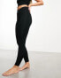 ASOS 4505 Hourglass Icon high waist soft touch yoga legging in black