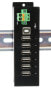 Фото #3 товара USB 2.0 HUB 7-портовый 15KV с защитой от электростатического разряда - Hub - Количество портов: