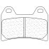 CL BRAKES 2539C60 Sintered Brake Pads