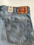 Фото #8 товара Levi’s 511 SLIM CUT-OFF 10-11" MEN'S SHORTS Size 38 Gummy Bears Light Wash