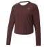 Фото #1 товара Puma Train Cloudspun Crew Neck Long Sleeve Athletic T-Shirt Womens Purple Casual