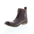 Фото #8 товара Roan by Bed Stu Bail F850098 Mens Brown Leather Zipper Casual Dress Boots