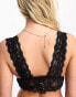Фото #4 товара Lindex Iris longline lace bralette in black