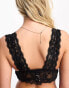 Фото #2 товара Lindex Iris longline lace bralette in black