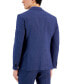 Фото #2 товара Men's Modern-Fit Micro-Grid Superflex Suit Jacket
