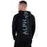 Фото #3 товара ALPHA INDUSTRIES Back Print Rainbow Refl.Print hoodie