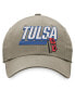 Фото #1 товара Men's Khaki Tulsa Golden Hurricane Slice Adjustable Hat
