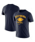 ფოტო #1 პროდუქტის Men's Navy West Virginia Mountaineers Retro Football Lockup Legend Performance T-shirt