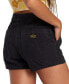 Juniors' Goldie Zip-Front Patch-Pocket Corduroy Shorts