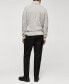 Фото #2 товара Men's Wool Turtleneck Sweater