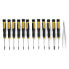 Фото #2 товара Set of microscrewdrivers + tweezers Proxxon 22812 - 13pcs