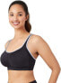 Wacoal 273639 Women's Sport Bra Wirefree, Black/Lilac Gray, 38DD