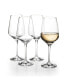 Voice Basic White Wine Glasses, Set of 4