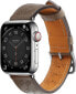 Hurtel Strap Leather skórzany pasek Apple Watch SE, 8, 7, 6, 5, 4, 3, 2, 1 (41, 40, 38 mm) opaska bransoleta ciemnobrązowy - фото #1