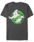 Фото #1 товара Ghostbusters Sony Men's Classic Slim Ghost Logo Short Sleeve T-Shirt