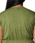 Фото #6 товара Plus Size Pacific Haze™ Short-Sleeve T-Shirt Dress, Created for Macy's