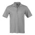 Фото #4 товара Page & Tuttle Solid Heather Short Sleeve Polo Shirt Mens Grey Casual P2003-STG