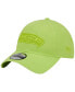 ფოტო #3 პროდუქტის Men's Neon Green Seattle Seahawks Core Classic 2.0 Brights 9TWENTY Adjustable Hat