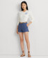 Фото #4 товара Women's Cotton Cable-Knit Sweater