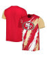 ფოტო #2 პროდუქტის Men's Scarlet San Francisco 49ers Extreme Defender T-shirt