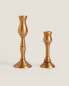 Фото #1 товара Thin golden candleholder