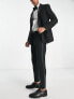 Фото #4 товара ASOS DESIGN super skinny tux trousers in black