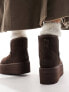 UGG Classic mini platform boots in brown