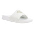 Diamond Supply Co. Fairfax Logo Slide Womens White Casual Sandals Z15F127A-WHT