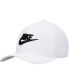 Фото #2 товара Men's White Classic99 Futura Swoosh Performance Flex Hat