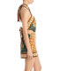 Johanna Ortiz Womens Awash Mystery Cotton Minidress Chocgreen size 8 303951