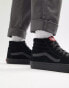 Vans SK8-Hi suede trainers in black