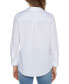 Фото #2 товара Women's Point Collar Button-Front Shirt