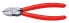 KNIPEX 70 01 160 - Diagonal-cutting pliers - Chromium-vanadium steel - Plastic - Red - 16 cm - 171 g