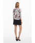 ფოტო #5 პროდუქტის Women's Sweater with floral details