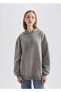 Фото #4 товара Kadın Lt.grey Sweatshirt M3417az