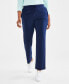 Фото #1 товара Women's Mid Rise Drawstring-Waist Sweatpants, Created for Macy's