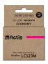 Actis KB-123M ink (replacement for Brother LC123M/LC121M; Standard; 10 ml; magenta) - Standard Yield - Dye-based ink - 10 ml - 1 pc(s) - Single pack