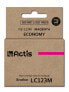 Actis KB-123M ink (replacement for Brother LC123M/LC121M; Standard; 10 ml; magenta) - Standard Yield - Dye-based ink - 10 ml - 1 pc(s) - Single pack - фото #1