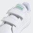 Детские кроссовки adidas Advantage Lifestyle Court Two Hook-and-Loop Shoes (Белые)