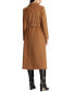 Фото #2 товара Women's Wool Blend Belted Maxi Wrap Coat