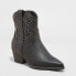 Фото #1 товара Women's Twyla Western Boots - Universal Thread Black 12