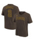 Фото #1 товара Preschool Jackson Merrill Brown San Diego Padres Player Name Number T-Shirt