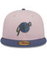 Men's Pink, Blue San Francisco Giants Olive Undervisor 59FIFTY Fitted Hat