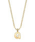 Фото #8 товара 2028 gold-Tone Initial Necklace 20"