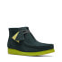 Фото #4 товара Clarks Wallabee Boot 26169606 Mens Green Suede Lace Up Chukkas Boots