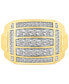 Фото #3 товара Men's Diamond Cluster Ring (1 ct. t.w.) in 10k Gold