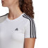 ფოტო #4 პროდუქტის ADIDAS Essentials Slim 3 Stripes short sleeve T-shirt
