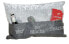 Фото #1 товара Декоративная подушка GILDE Männerkissen с карманами, вышитая "Пиво" / "Снеки" / "Сила"