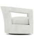 Фото #3 товара Tycer 33" Fabric Swivel Chair, Created for Macy's