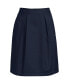 Women's School Uniform Solid Pleated Skort Top of Knee